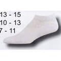 White Heel & Toe Footie Sock w/ Mesh Upper & Arch Support (13-15 X-Large)
